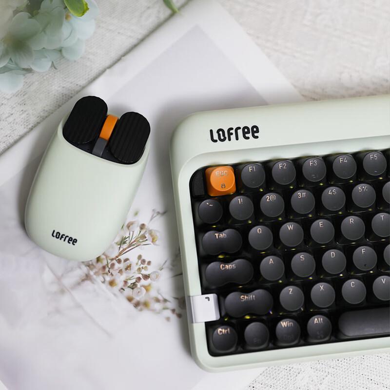 Беспроводная Bluetooth-мышь Lofree 1970-х годов в ретро-дизайне Chip