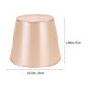 Small Round Lampshade E27 Base Indoor Light Cover Wall Lamp Shade for Desk Table Lamp Decorative Lighting Accessory