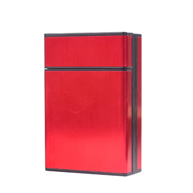 Flip-Top King-Size Cigarette Case, 32-Capacity, Moisture & Pressure-Proof, Portable & Automatic, Medium/Fine Size