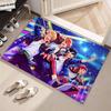 Франшиза Idol Boys E-Ensemble Starss Коврик для пола Мягкий утолщенный фланелевый коврик для двери Нескользящий ковер для гостиной Домашний декор