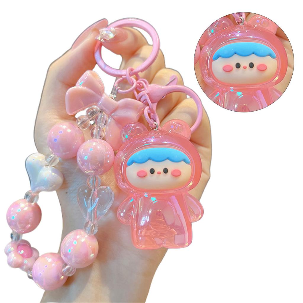 Металлический брелок Милая лягушка меняющая цвет Акриловый брелок Рождественский подарок для мужчин женщин мальчика девочки