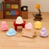Micro Landscape Ornament with Macaron Colors Cute Ghost Shapes Dollhouse Decoration