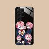 Чехол для телефона Dandadan Aira Shiratori для Samsung Galaxy S26 S25 S24 S23 S22 S21 S20 Note20 Plus FE Ultra Стеклянная цветная крышка
