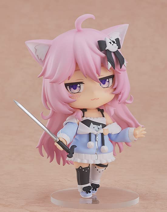 Nendoroid VShojo Nyatasha Plastic Painted Movable Figure Nyanna's Non-scale