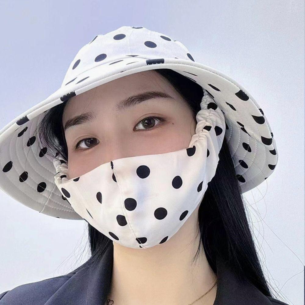 Кепка для лица женская солнцезащитная шляпа маска для лица панама портативная солнцезащитная маска для женщин/девочек