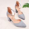 Fashion Women's Summer Shoes  Pointed Suspender Women's Pointed High Heels Dress Shoes High Heels Boat Women's Wedding Shoes