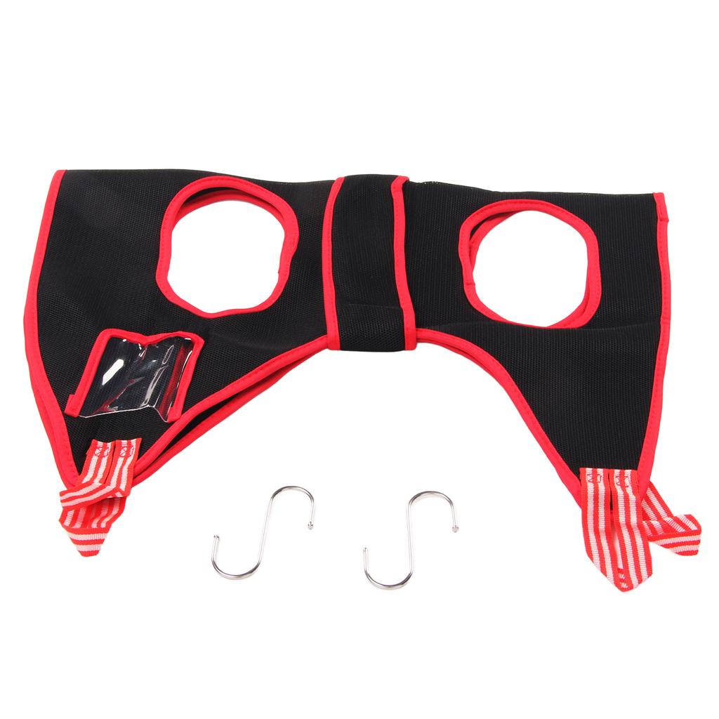 Гамак для груминга собак, дышащий, регулируемый, с застежкой-липучкой, с карманом для