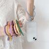 Anti Losing Mobile Phone Case Bracelet Bracelet Key Chain Phone Case Patch Love Heart Pendant