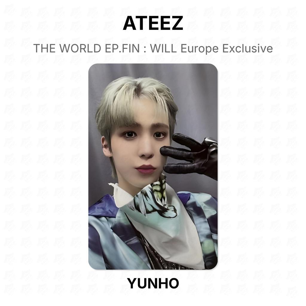 ATEEZ МИР EP.FIN : Официальная фотокарточка, эксклюзивная для Европы
