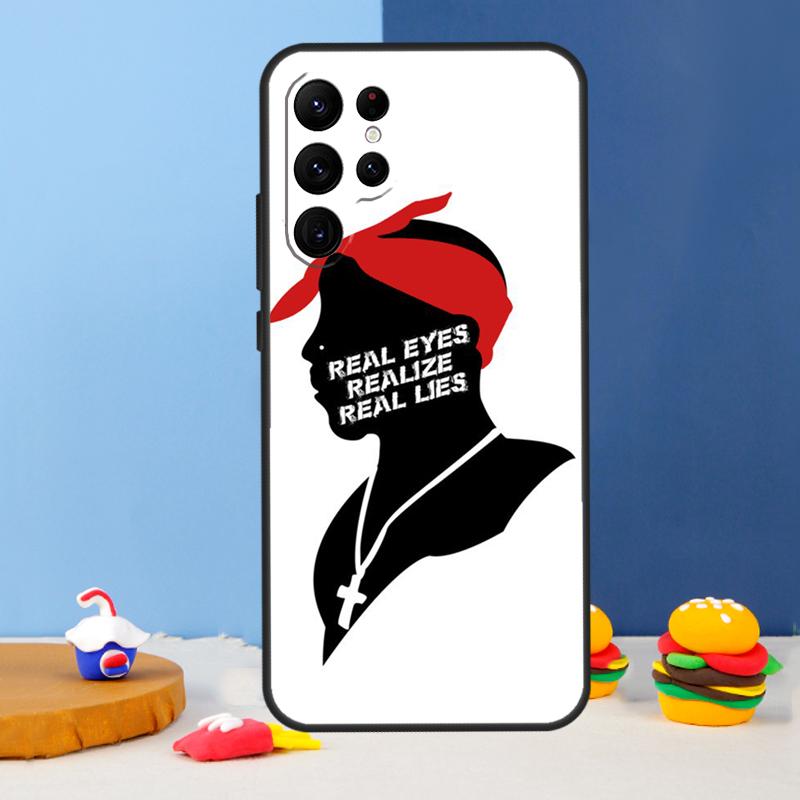 Чехол для телефона Tupac 2pac Shakur для Samsung Galaxy S24 S25 Ultra S9 S10 S20 S22 S21 S23 Plus S24 FE Чехол Coque