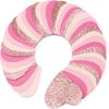 1/2Pcs 13Ft Hot Pink Heart Streamer Garland Glitter Pink Rose Gold Hanging Paper Banner Wedding Shower Birthday Party Decoration
