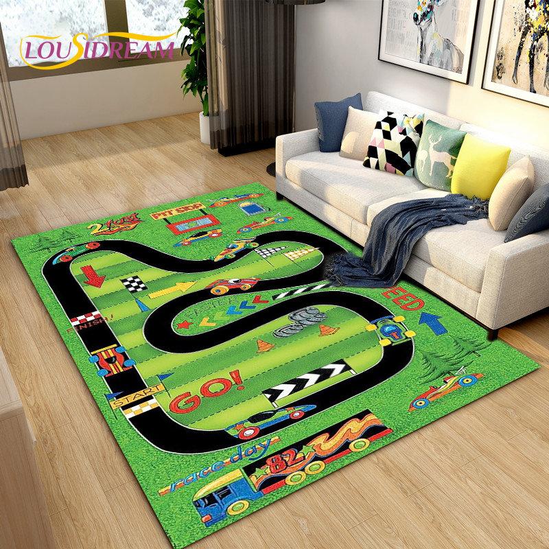 Детский детский игровой коврик, коврик для игровой комнаты, большой ковер для гостиной, спальни, ванной комнаты, нескользящий напольный коврик
