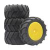4PCS 85mm 12mm Hex Monster Truck Wheel Rubber Tires for SCY 16101 Pro 16102 Pro WLTOYS 144001 144010 1/16 Off-Road RC CarParts