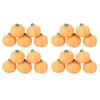 20Pcs Dollhouse Pumpkin Model Plastic Doll House Food Pumpkin Model for Kids Children