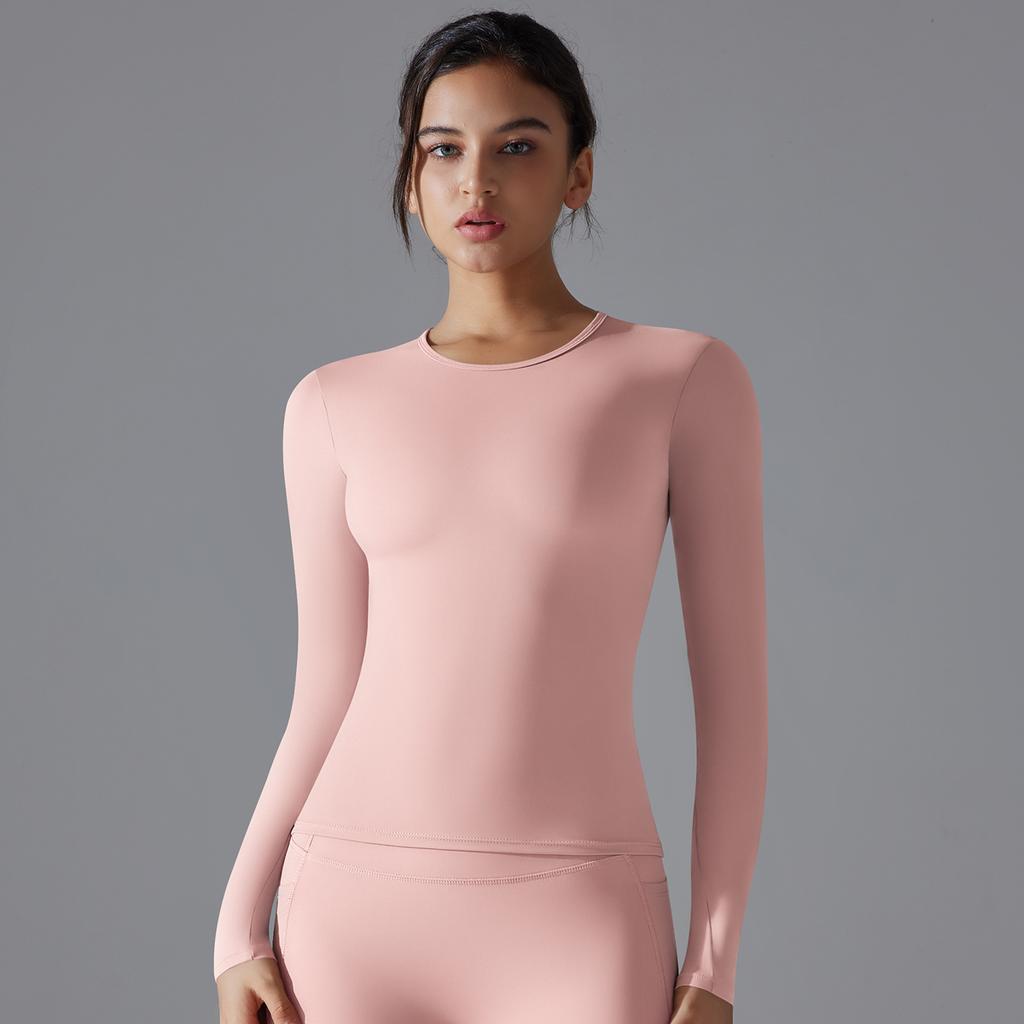 Nessaj Женские спортивные футболки с длинными рукавами, укороченные топы для йоги, быстросохнущие рубашки для бега в тренажерном зале и фитнеса