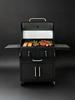 American-Style Charcoal Grill: Large Outdoor BBQ Rack for Home, Hotel, or Villa Use