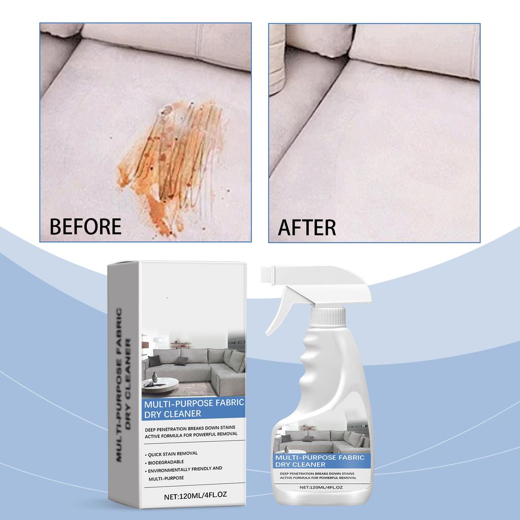 Очиститель тканевых диванов, для домашнего использования, гостиной, диванной ткани, универсальное средство для домашней уборки и удаления пятен 120 мл