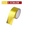 5M Roll Fiberglass Heat Shield Self Adhesive Exhaust Header Pipe Heat Wrap Tape Thermal Protection Exhaust Pipe Insulate