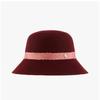 Шляпа Helen Kaminski Hat51416 Wb Emani Цвет Дикая Ежевика Буклированная Шерстяная Фетровая Шляпа-Клош Ведро