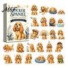 Pet Lover Surprise Gifts Dog Advent Calendars 2026, 24 Days Christmas Countdown Calendar with 2D Acrylic Holiday Gift Box Ornament,