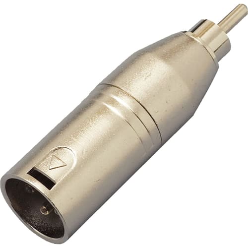 TRUE DYNA XLR (M)/RCA (M) Conversion Connector TDX313