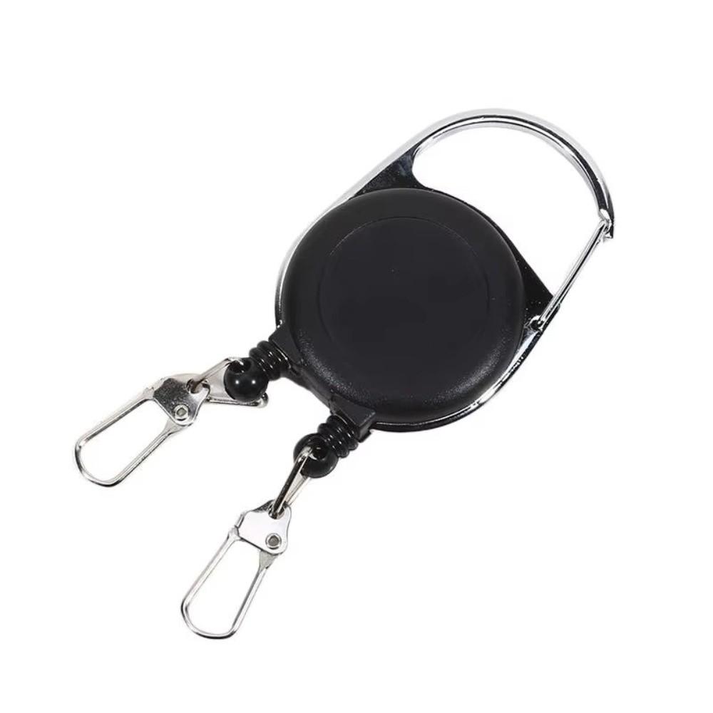 1pc Durable Cord Retractable Keychain Roll Retractable Badge Keyring  Badge Display
