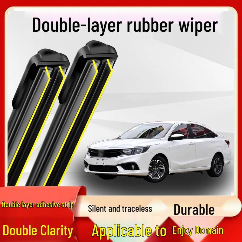 Envix Silent Wiper Blade for 19-21 Models with Bone-Free Design and Double-Layer Rubber Strip