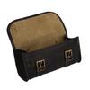 Handmade Goat Leather Motorcycle Saddlebag - Vintage Biker Tool Bag -Gift for Biker