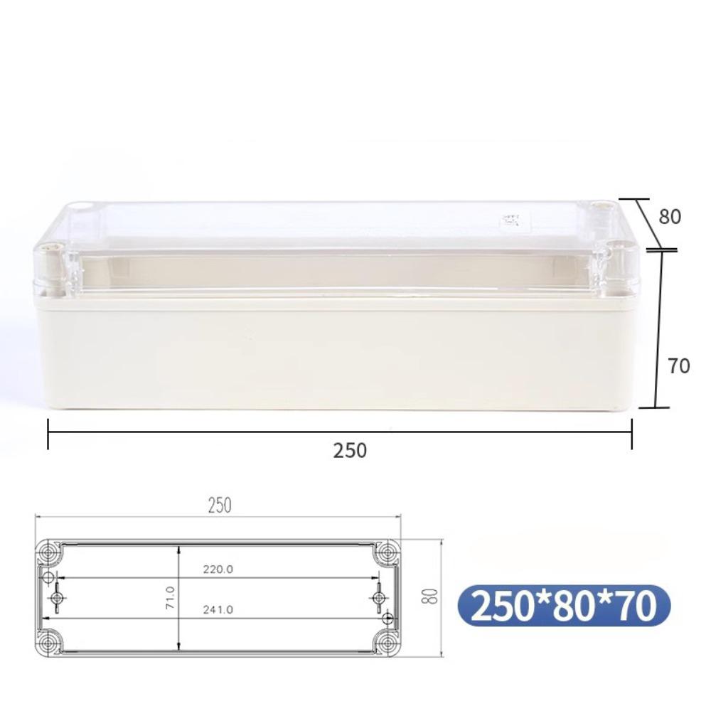 Plastic Electronic Project Instrument Case Waterproof Electrical Project Box