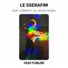 LE SSERAFIM ЛЕГКИЙ КОМПАКТНЫЙ версия. MUSIC KOREA Официальная фотокарточка