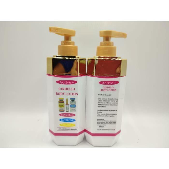 Lait Corporel - Cindella - 500ml - Élimine Les Tâches Sombres - Éclaircit Naturellement - Sans Parabène