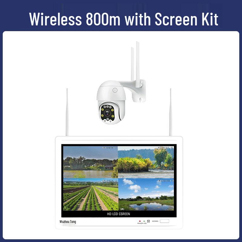 Wireless HD All-in-One Camera System for Home & Outdoor - No Wiring Needed