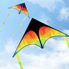 Long Tail Large Delta Kite Good Flying Plastic Flying Toy New Easy To Fly Kite  Kid & Adult