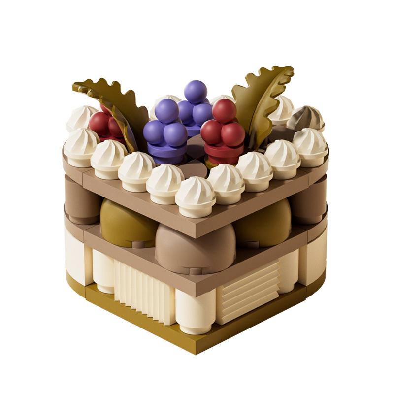 Наборы строительных блоков ToylinX Delicious Dessert, Ассортимент STEM-игрушек, Строительные наборы для подарка на Хэллоуин для детей и взрослых.