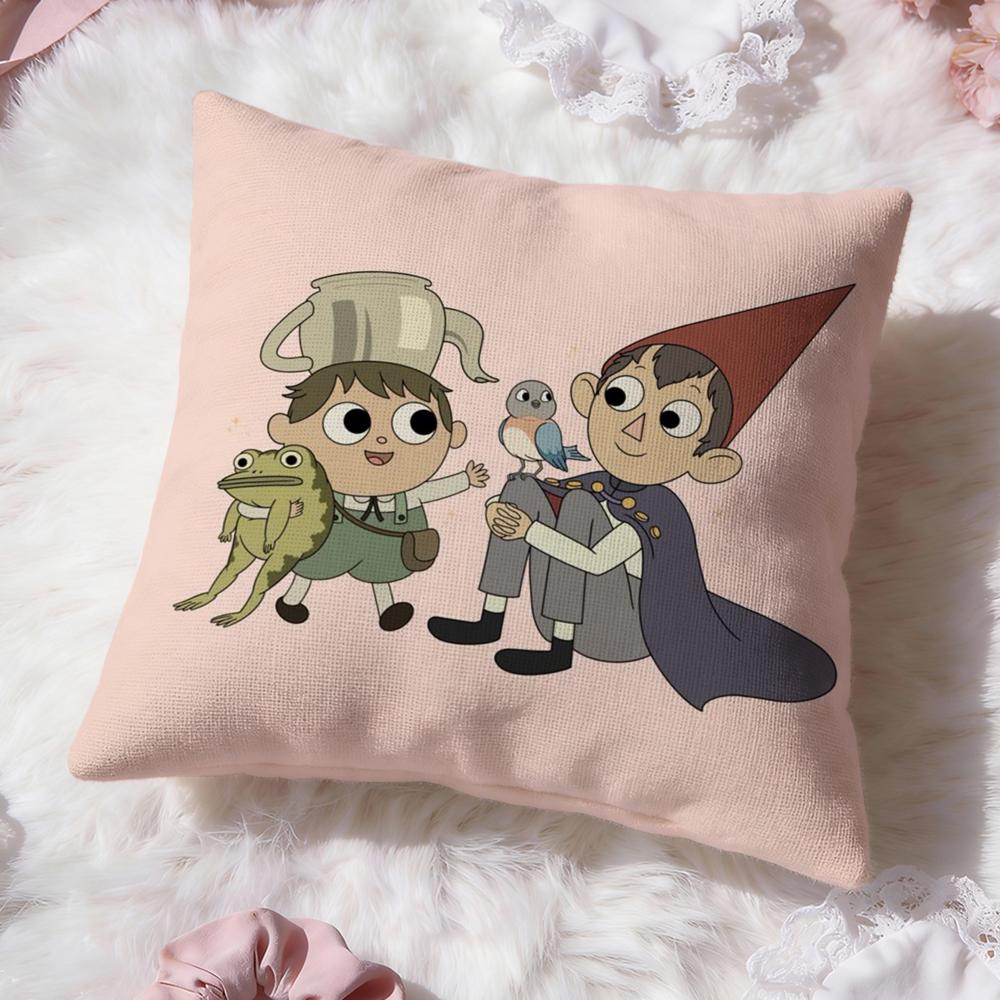 Аниме Over The Garden Wall Наволочка Премиум-Комфорт Двусторонняя Наволочка - Дизайн "Два в Одном" для Любой Комнаты и Салона Автомобиля