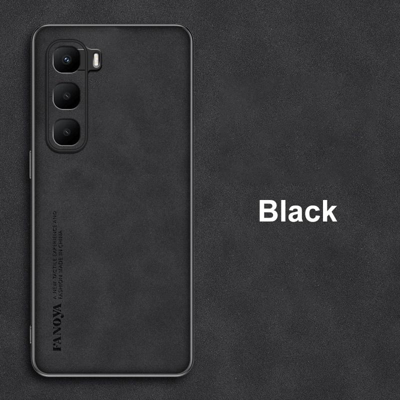 Для Infinix Hot 60 Pro Plus Чехол Роскошный Кожаный Чехол для Телефона Для Infinix Hot 60 Pro+ 60i Задняя Крышка Силиконовая Полная Защита