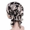 Casual Beanies Headwrap Floral Print Turban Women National Wind Chemotherapy Hat Cotton Hat Bandana
