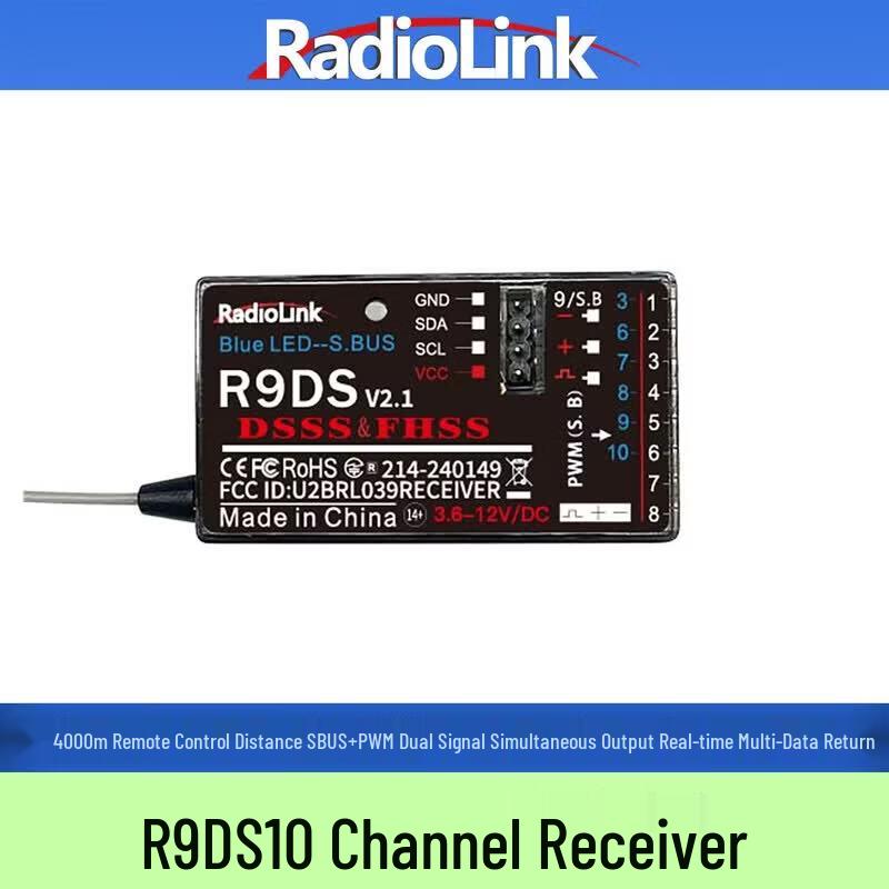 RadioLink R9DS 10-Channel SBUS+PWM Receiver