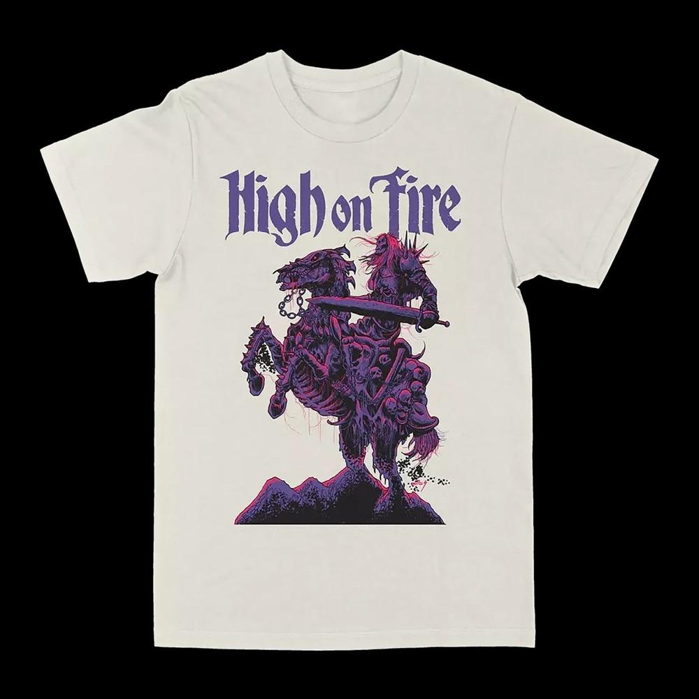 Rare High on Fire Band Music White Gift For Fans Men S235XL TShirt LL137 Unisex T-Shirt