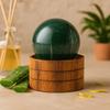 Indian Jade Sphere 40mm With Stand