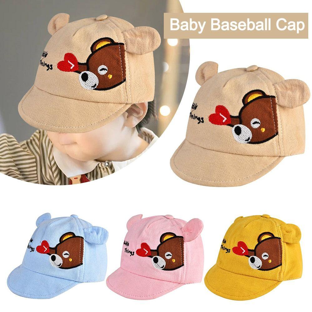 Adjustable Cap Sun Hat Kids Boys Girls Duck Tongue Cap Peaked Caps Baby Baseball Cap Outdoor