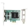 Network Card Dual Port PCIE Gigabit NIC Adapter LAN 82751EB Wired Network Card