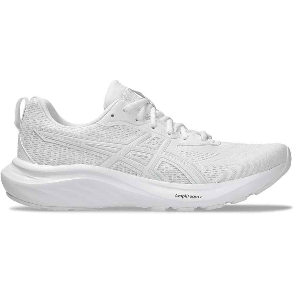 Asics GEL-CONTEND 9 Men's Running Shoes White/Gracia Gray 25.0 cm 4E Width