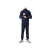 Under Armour Rival Knit Track Suit Jacket Zip и Comfortable Running Long Bikes Casual Sports Set Men suit Navy-Blue 1357139-410