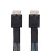 Xiwai OcuLink 4i Male To PCIe Male Data Active Cable for External eGPU PCI-Express SFF-8611 SFF-8611 SSDs, 50cm, Black, SF-014-BK-XY