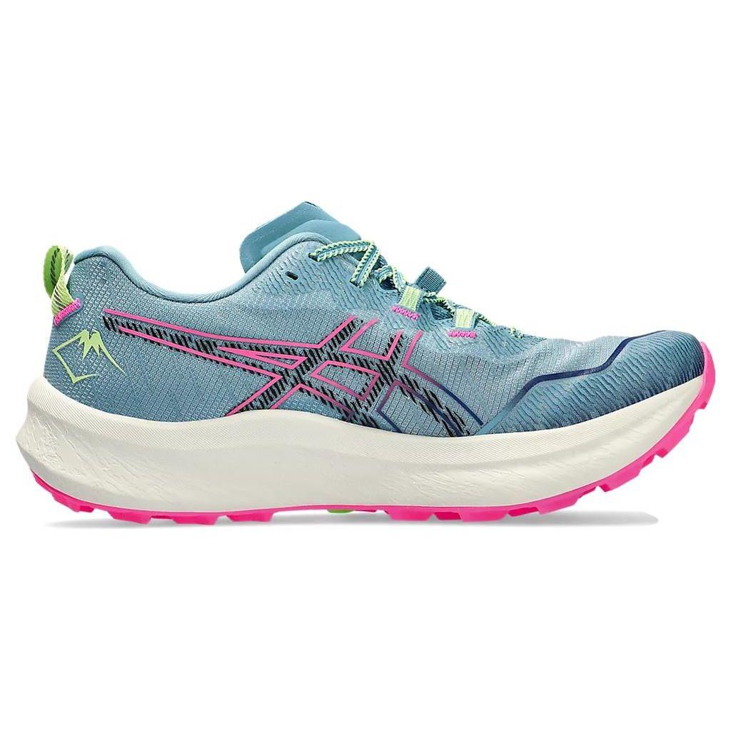 Asics Fuji Speed 2 Gris Blue Pink Женские кроссовки черные 1012B515-400