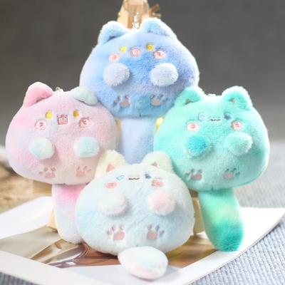 Милый милый котенок кулон плюшевая игрушка кукла мультяшный котенок сумка подвесной брелок тряпичная кукла кукла