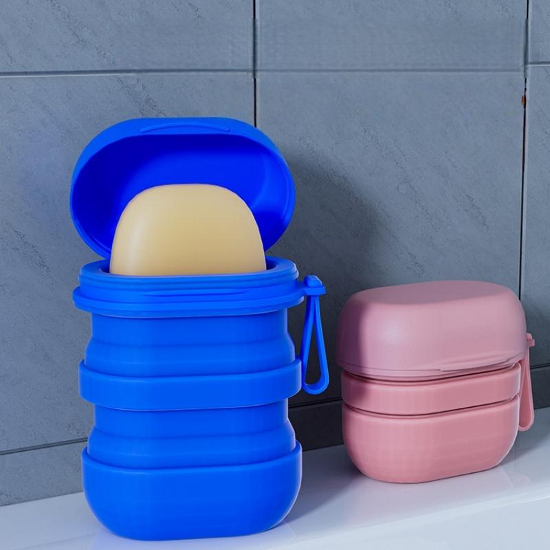 Travel Ready Soap Dish: Leak Proof Design Keeps Your Soap Fresh and Dry