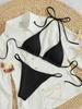 New summer high-end sexy European and American swimsuit women's bikini two-piece swimsuit women's suit
