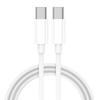 Плетеный кабель 240 Вт PD с быстрой зарядкой, двойной Type-C для ноутбуков Apple